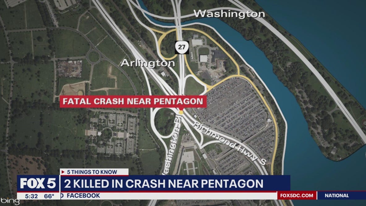 2 teens killed in high-speed crash near Pentagon: police
